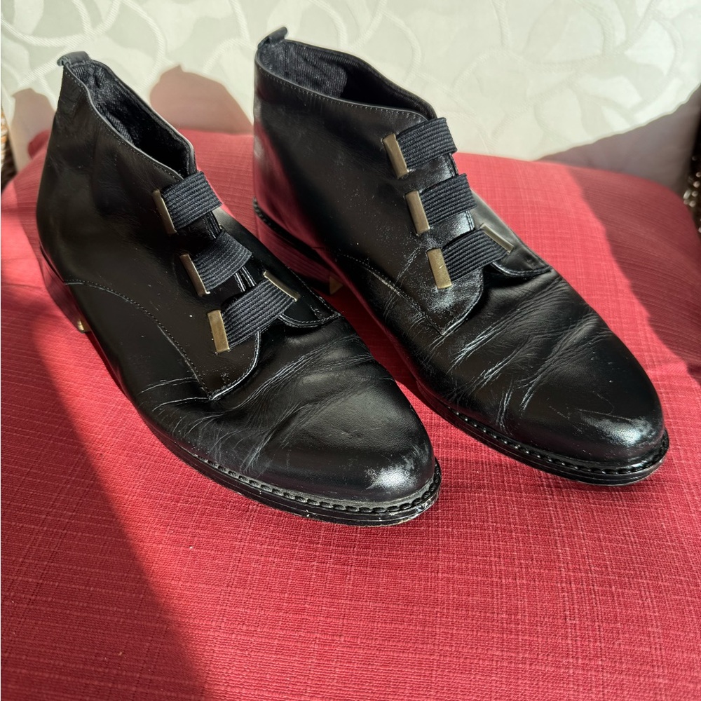 Life Stride Black Leather Women’s Boots